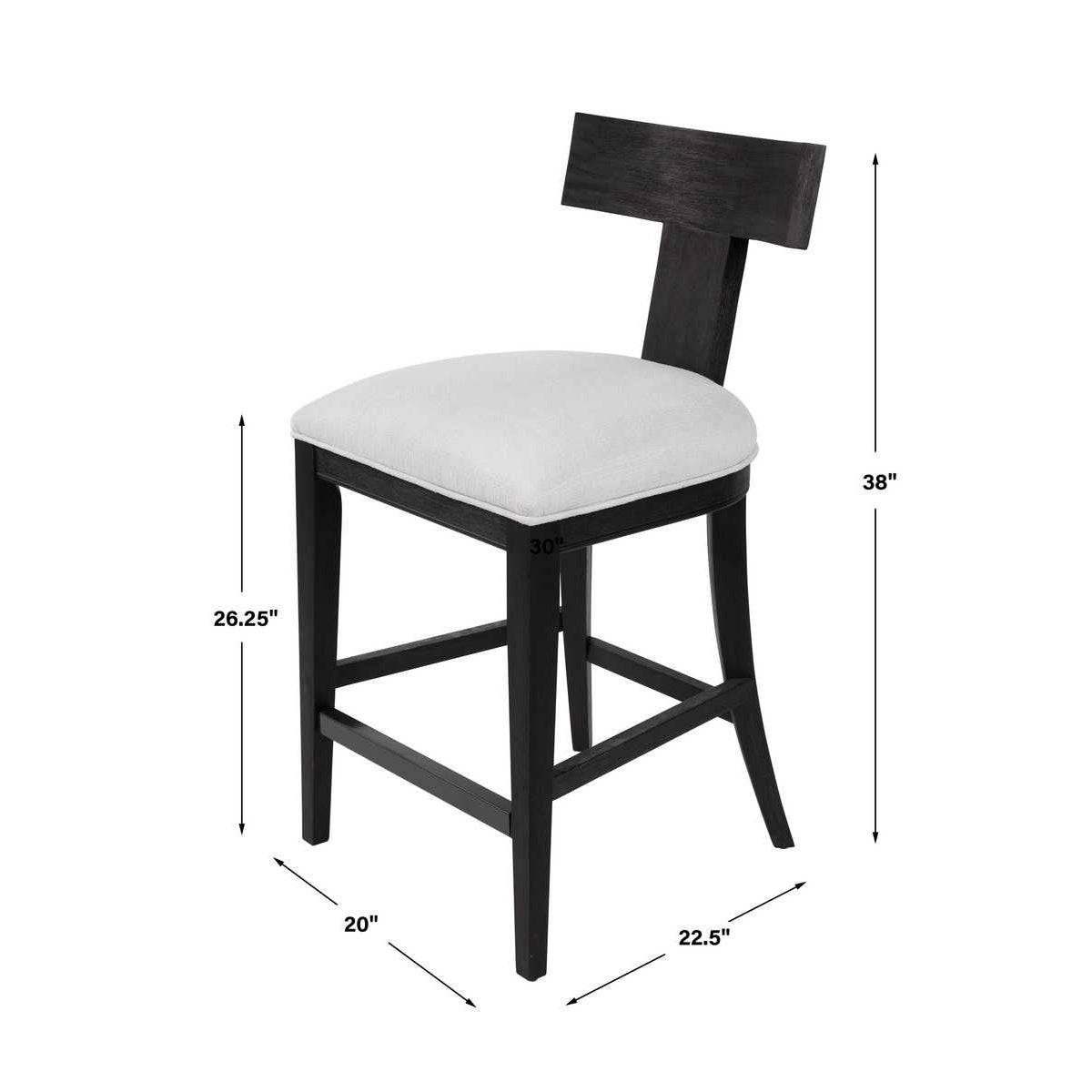 Charcoal Counter Stool (Kitts)