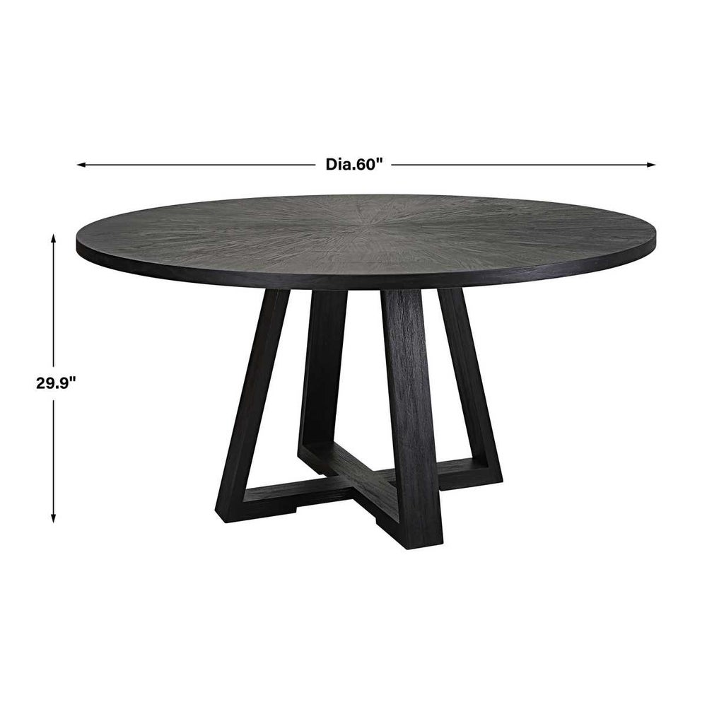 Black Dining Table (Kitts)