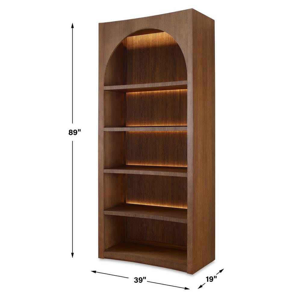 Lighted Bookcase (Elk River)