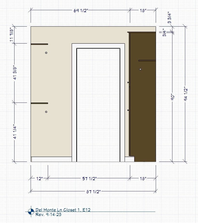 Closet Cabinets (Del Monte Lane-TS)