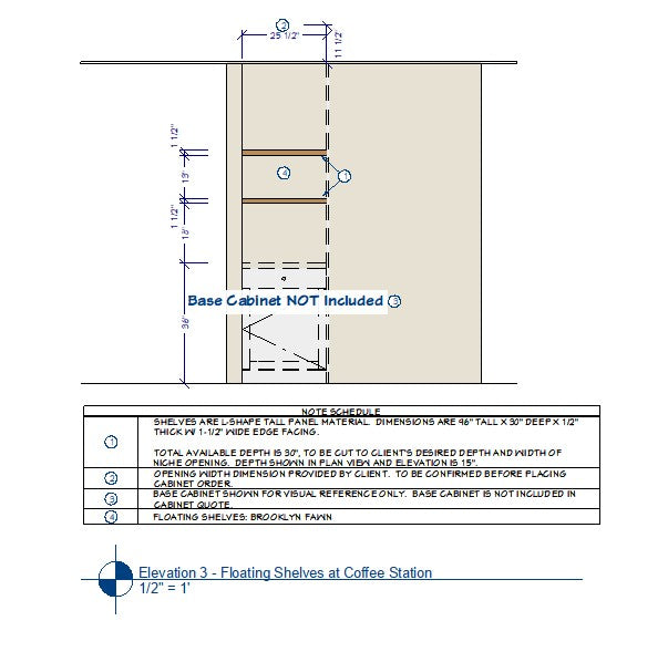 Mountainshyre Fireplace Cabinets and Shelving Package - REVISED 10-12-25