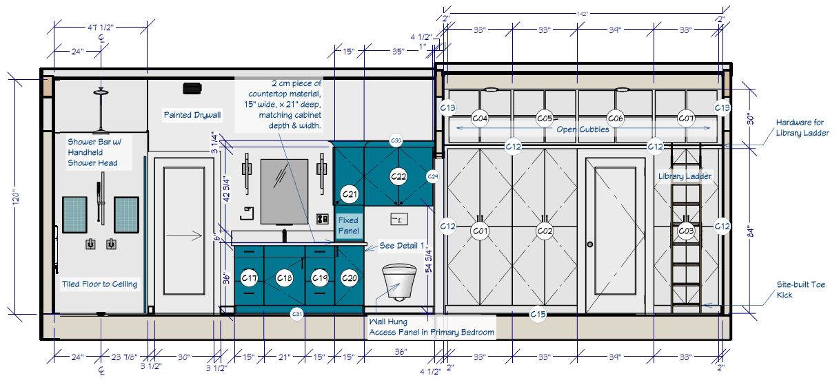 Custom Cabinets - 2 of 2 (Thornbury Ct)