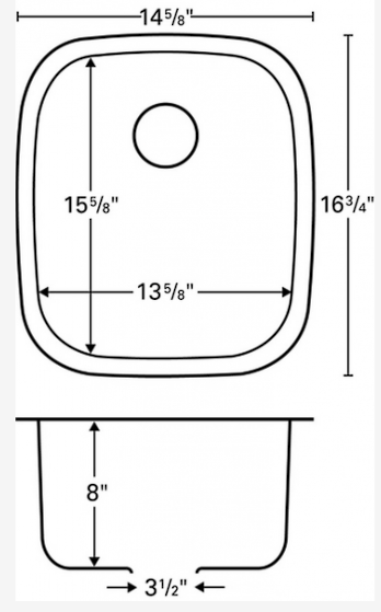 Bar and Prep Sink