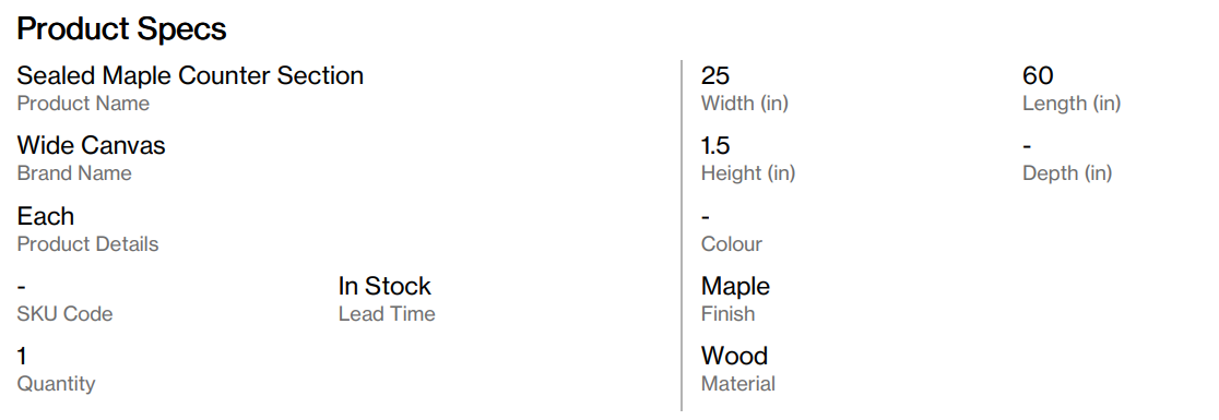 Laundry countertop, 2 of 2 (Bitteroot Rd)