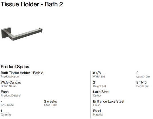 Bath 2 Accessories (Back Nine)