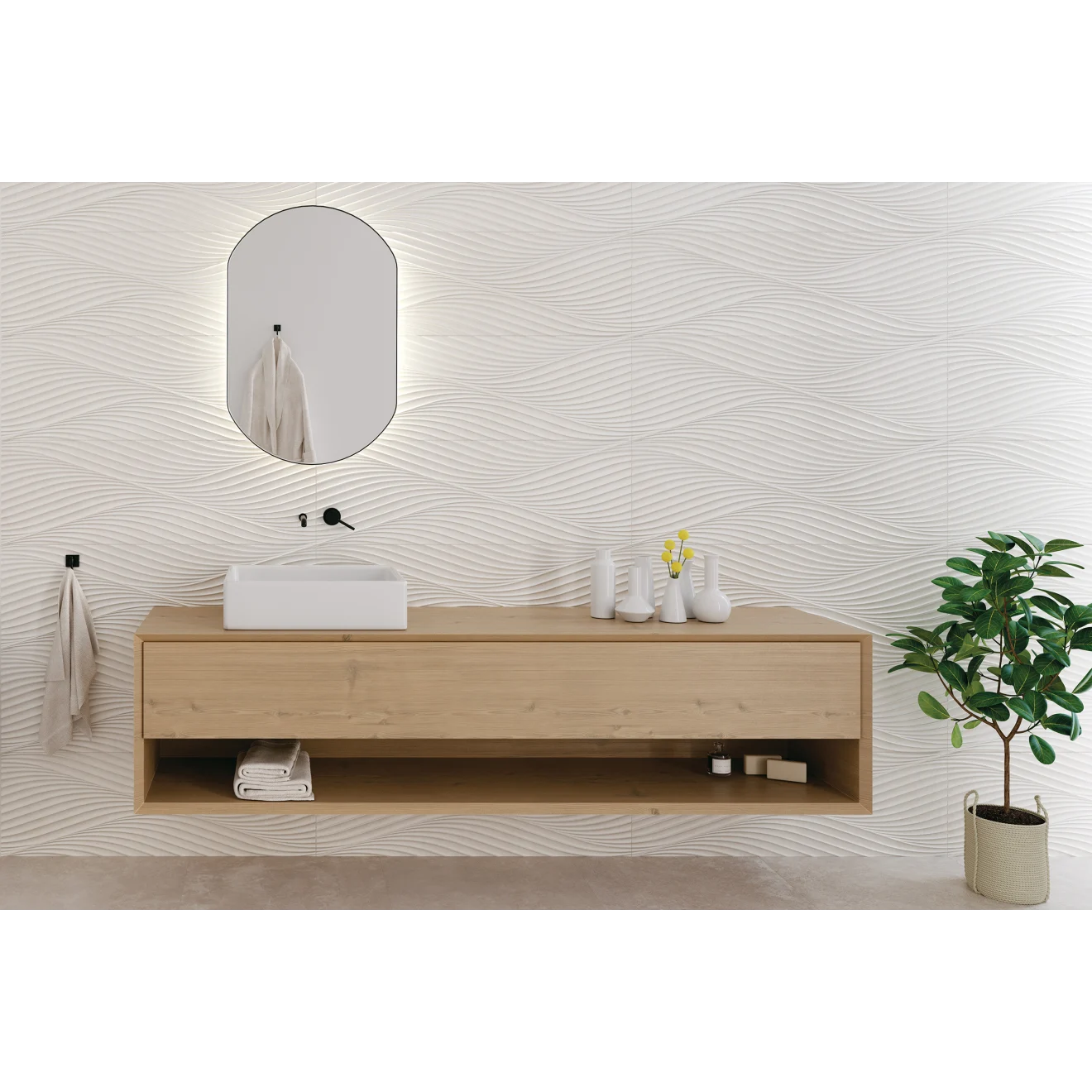 Donna Wave Decorative Tile