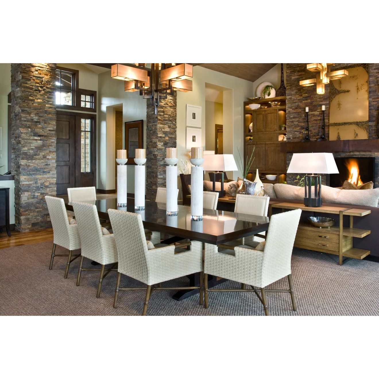 Butterscotch Natural Cleft Ledger Corner