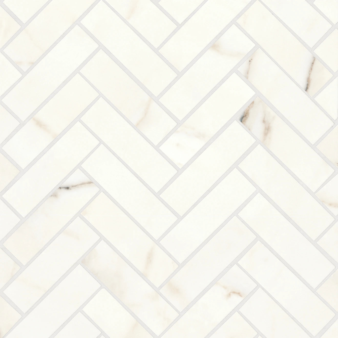Magnifica "Era" 1" x 4" Herringbone Mosaic Tile
