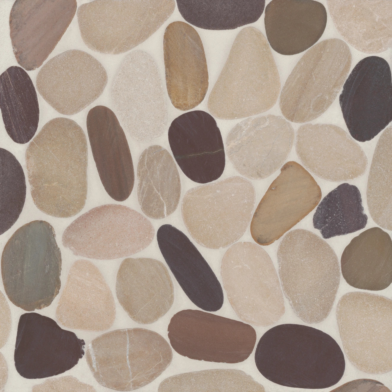 Waterbrook Jumbo Sliced Pebble Mosaic Tile