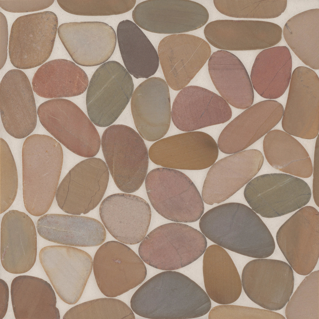 Waterbrook Jumbo Sliced Pebble Mosaic Tile