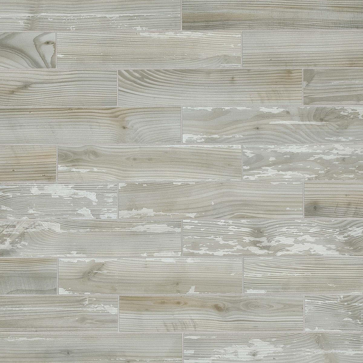 2-1/4" x 11-3/4" Floor tile in the color Brittney is Cray Cray for Grey.
