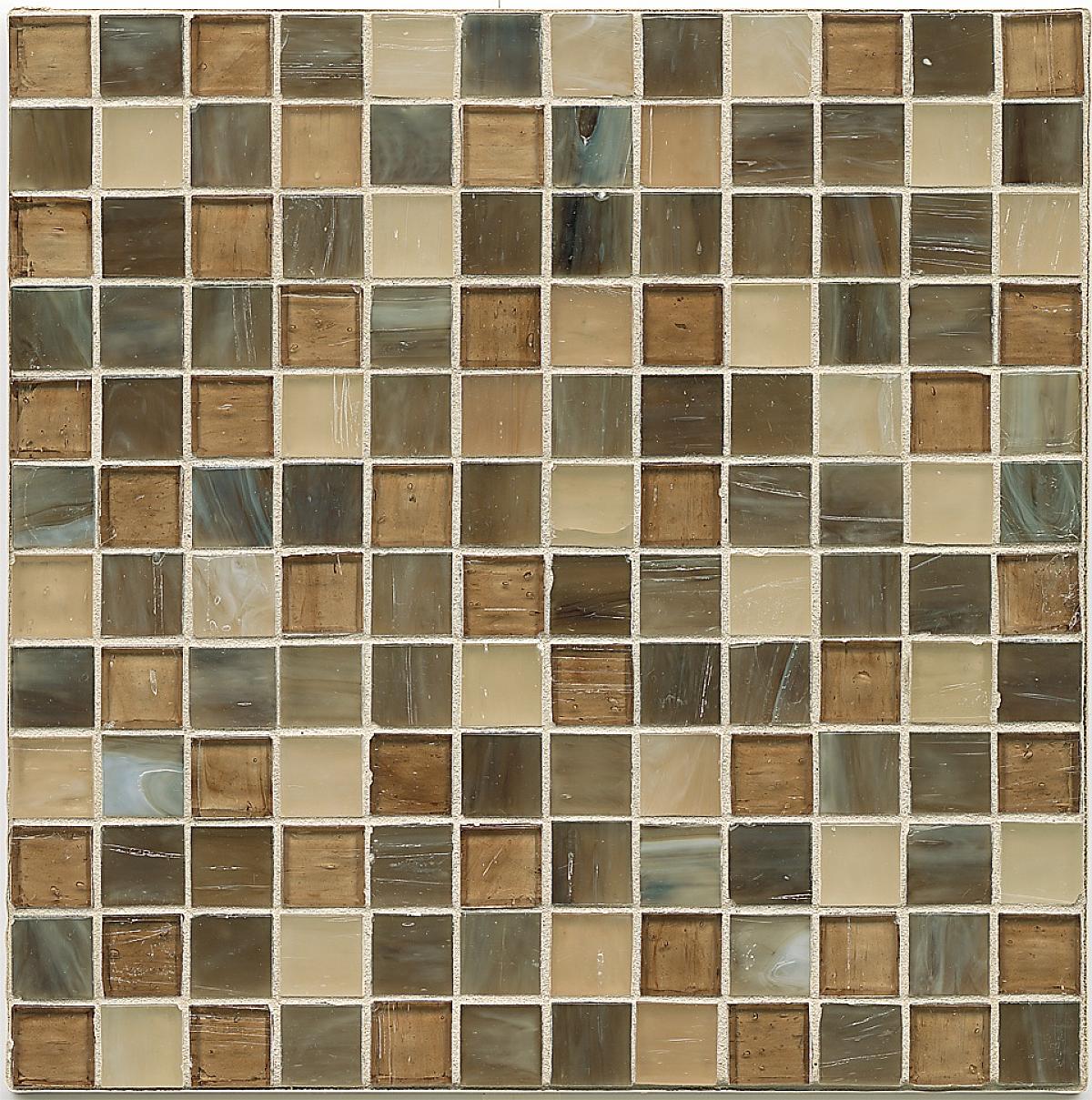 Fusion Glass 1" x 1" Mosaic Tile