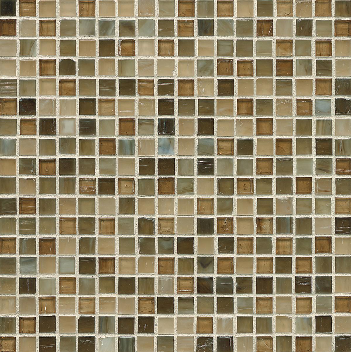 Fusion Glass 5/8" x 5/8" Mosaic Tile