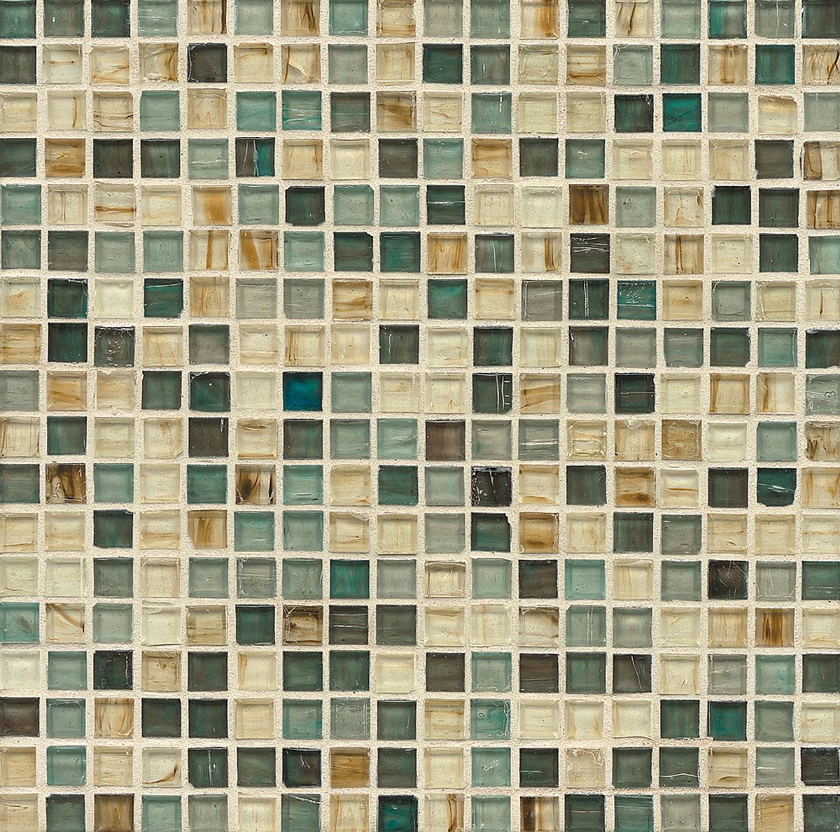 Fusion Glass 5/8" x 5/8" Mosaic Tile