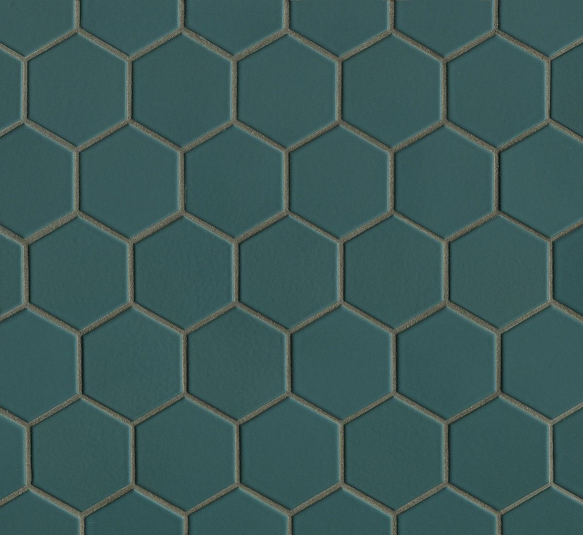 Half Baked Matte Honeycomb Mosaic Tile