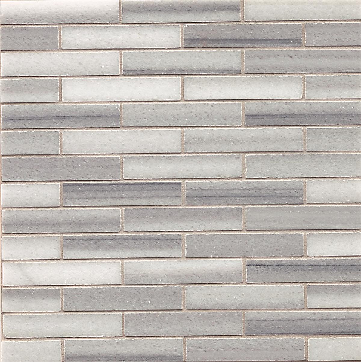 Vanity 3/4" x 4" Offset Mosaic Tile