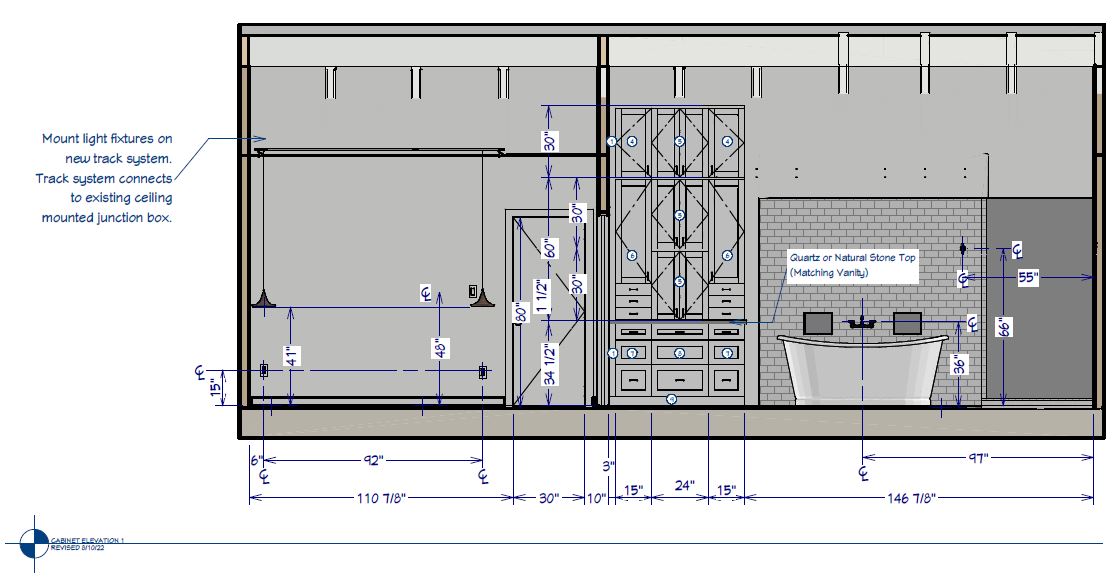 Bathroom Cabinets Per Custom Design