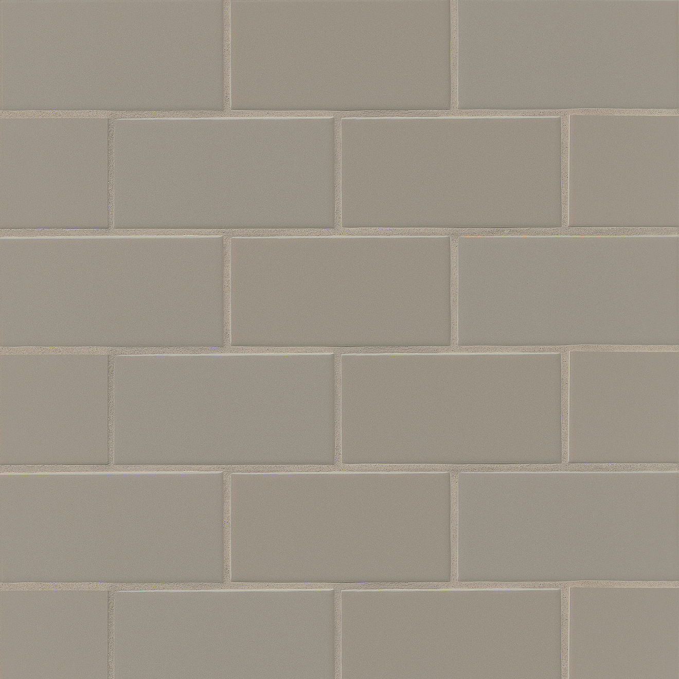 Traditions 3" x 6" Taupe Rectangle Wall Tile
