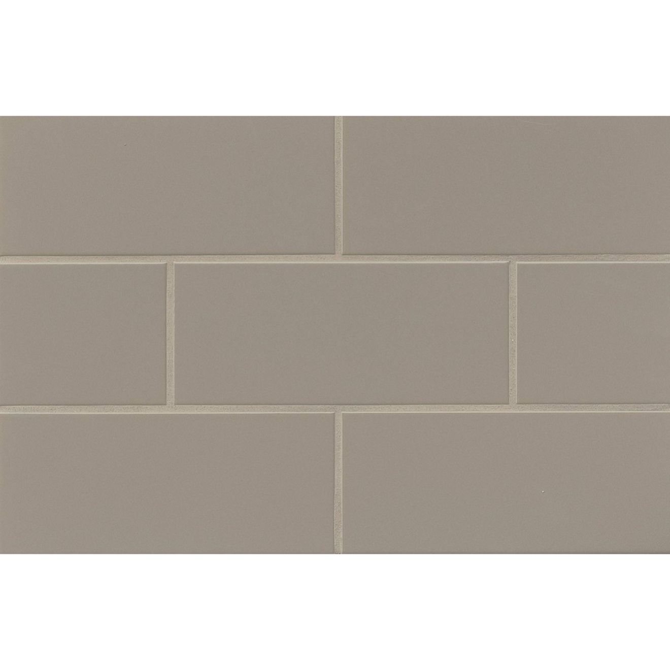Traditions 4" x 10" Taupe Rectangle Wall Tile