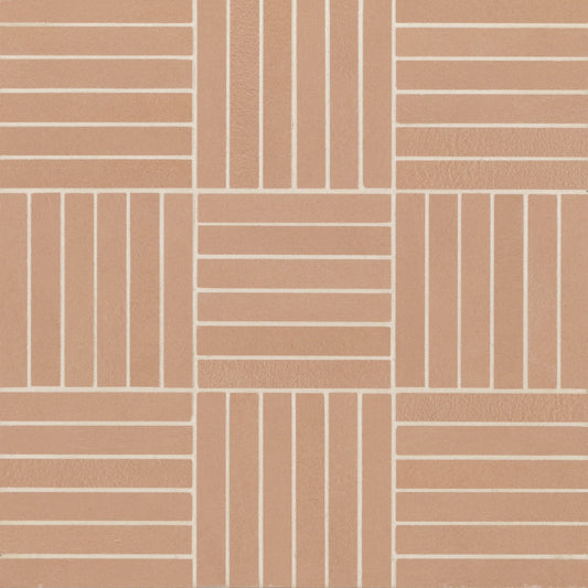 Sahara Crosshatch Mosaic Tile