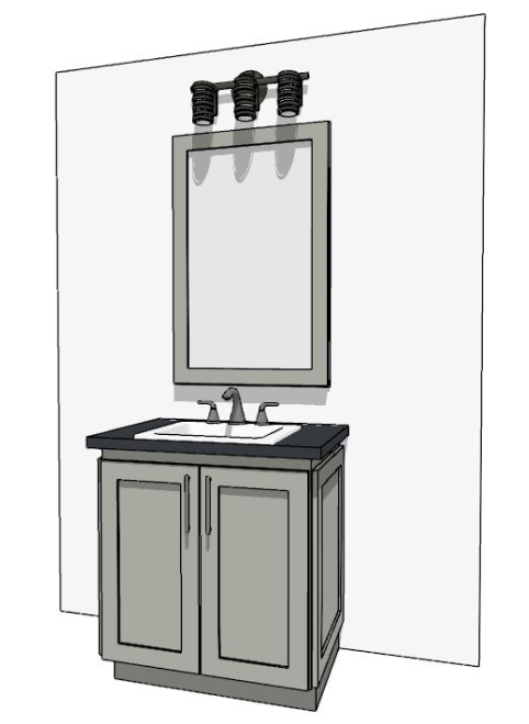 25"-36" Custom Vanity | Design Yours Below