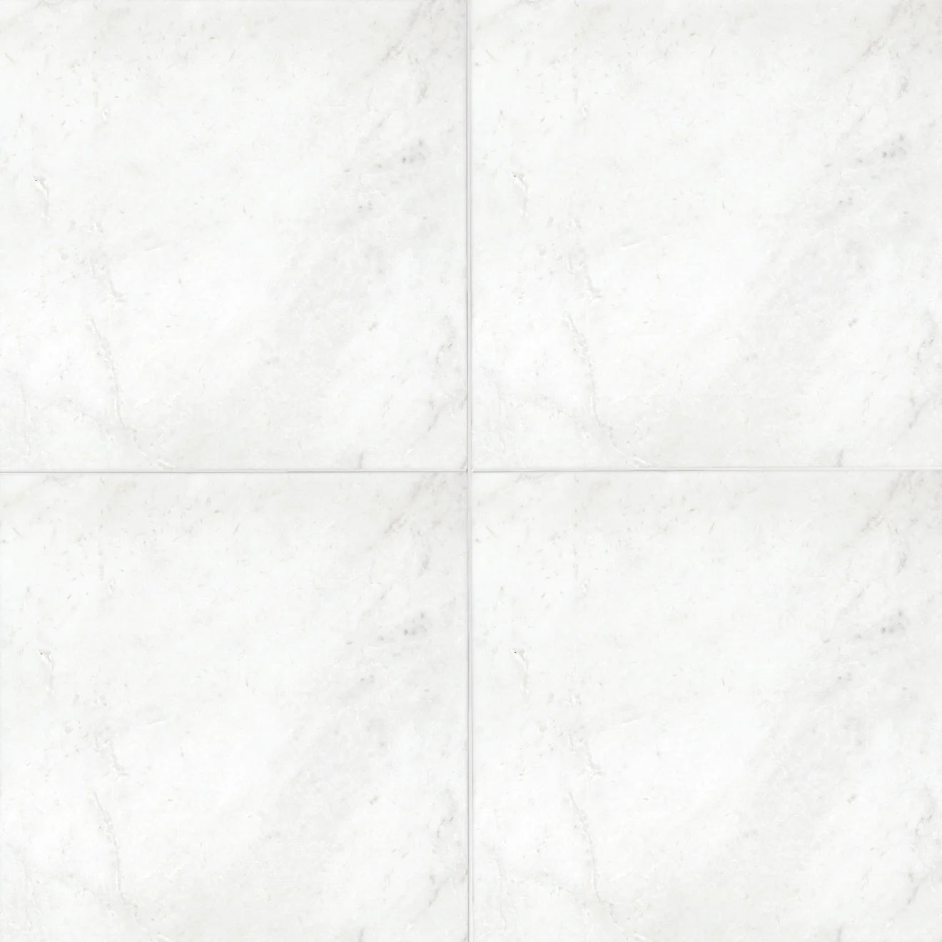 Glorious White 18" x 18" Floor & Wall Tile