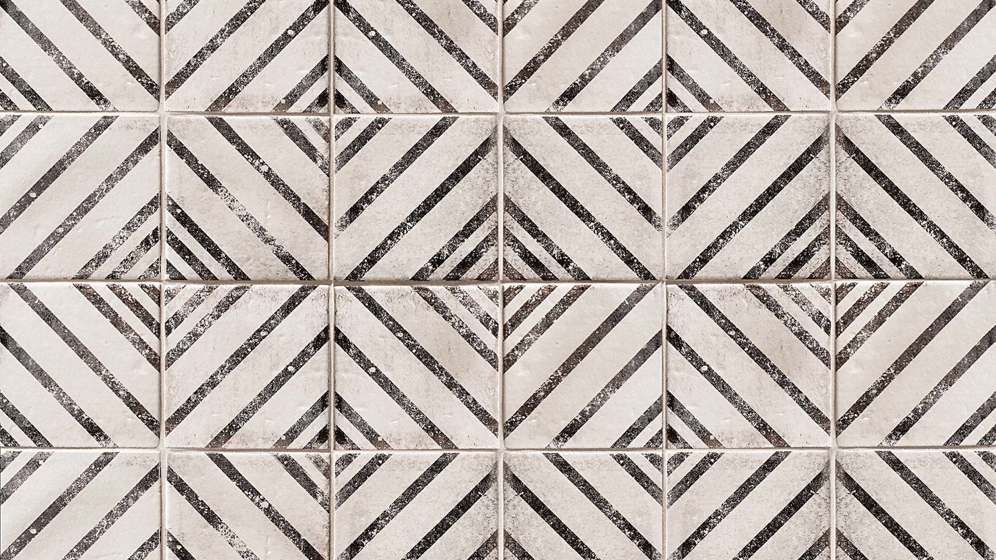 Vivace Square 4" x 4" Decorative Tile