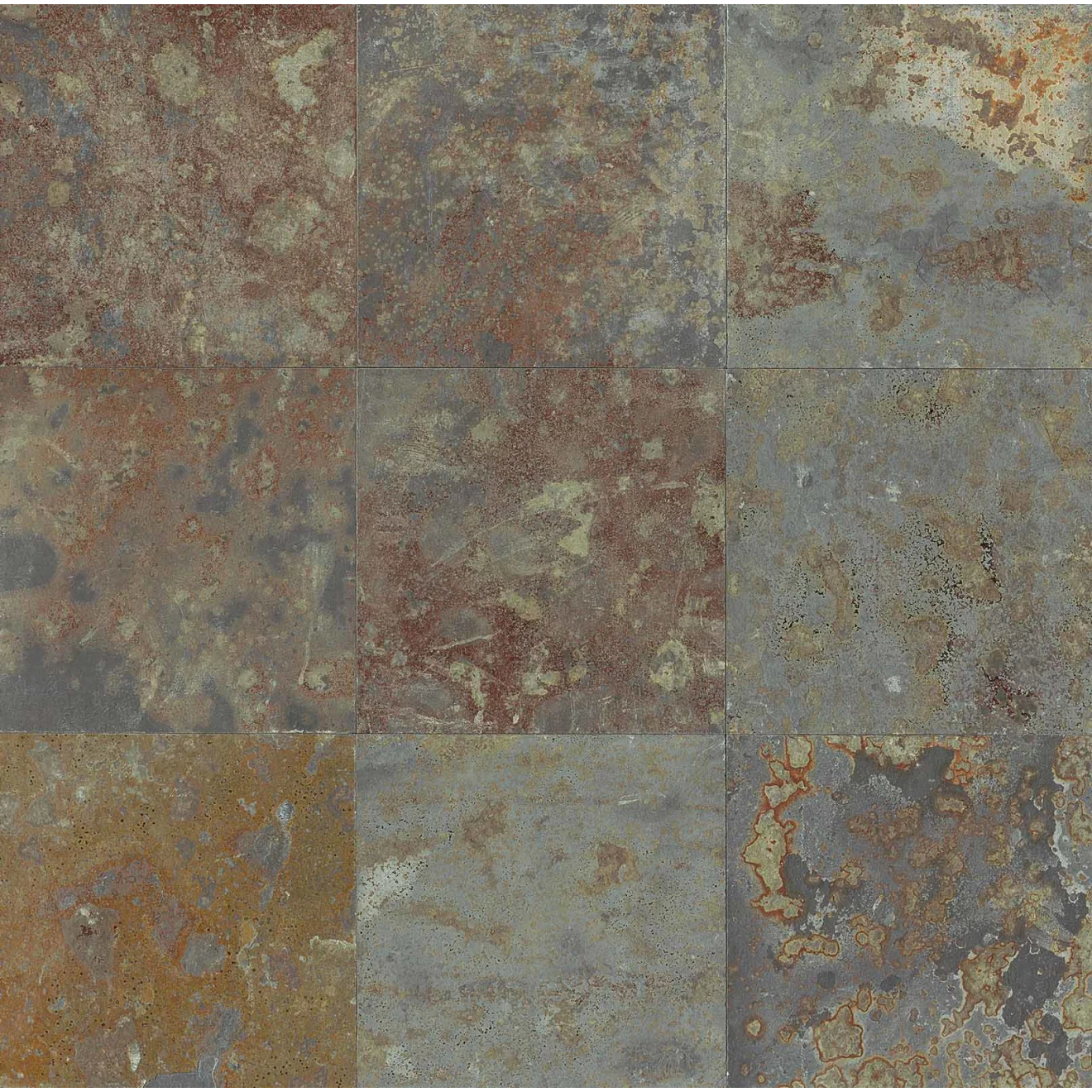 Brazilian Multicolor 16" x 16" Floor & Wall Tile