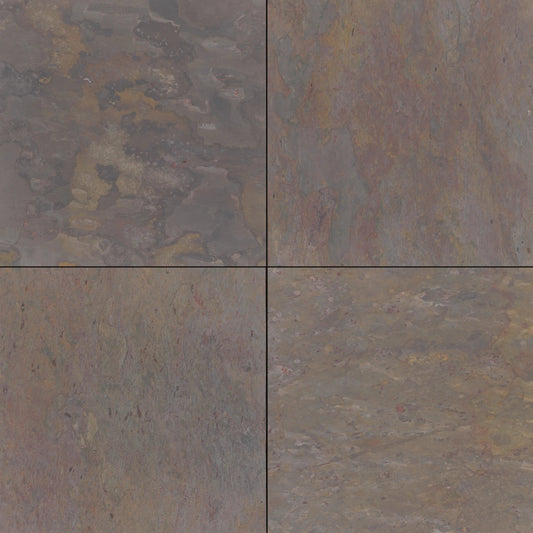 Rajah Multicolor 24" x 24" Floor Tile