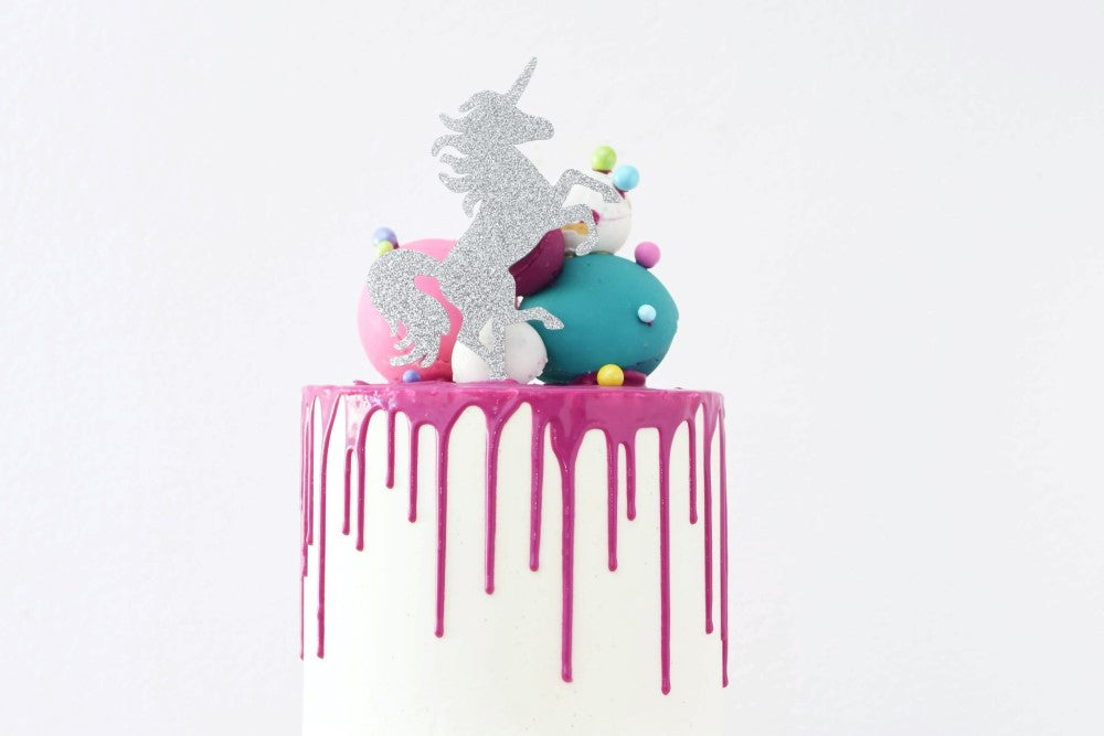 Decorated Unicorn Cake