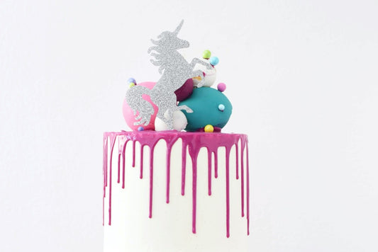 Decorated Unicorn Cake