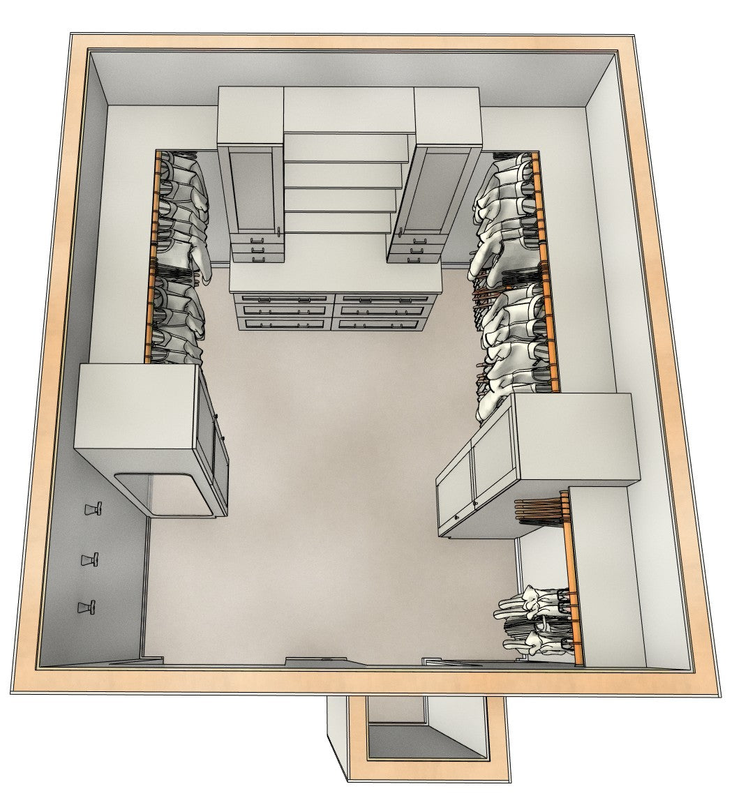 Closet  Cabinets - Custom Design