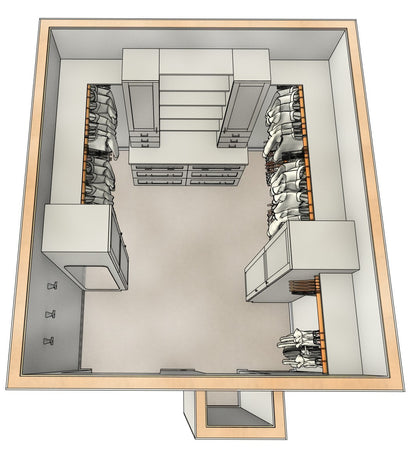 Closet  Cabinets - Custom Design