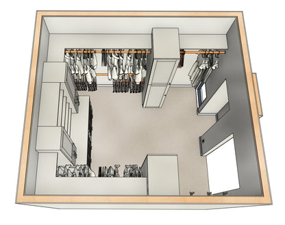 Closet  Cabinets - Custom Design