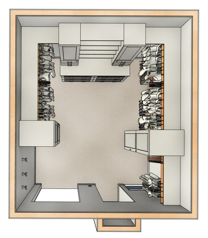 Closet  Cabinets - Custom Design