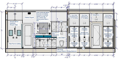 Custom Closet & Bath Cabinets (Thornbury Ct)