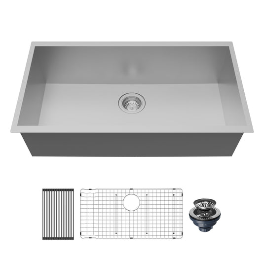 Undermount Stainless Steel Single Bowl Kitchen Sink