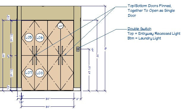 Pacific Ave. Custom Laundry Room