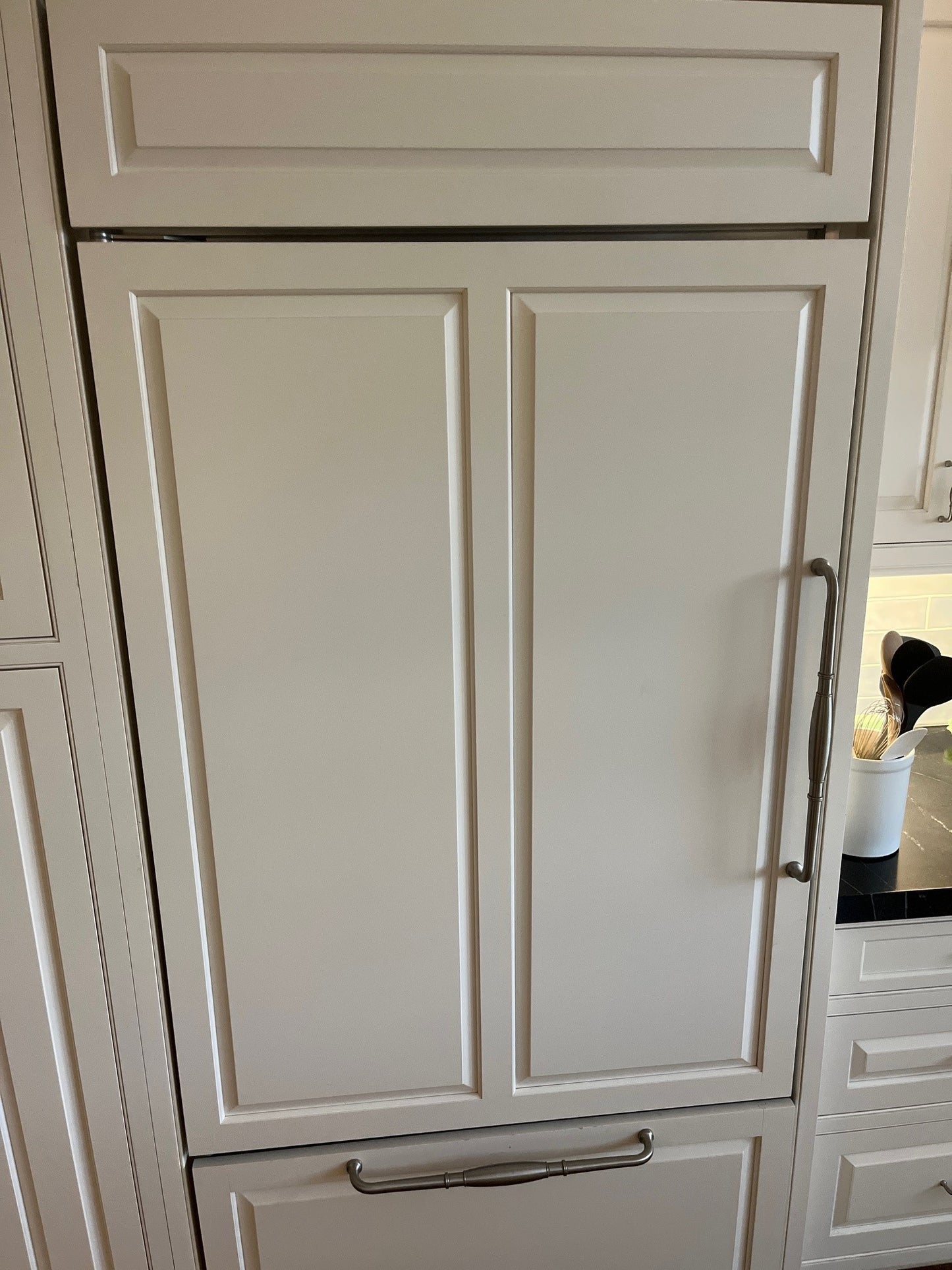 Applegrove Lane - Custom Cabinets - Refrigerator Panels