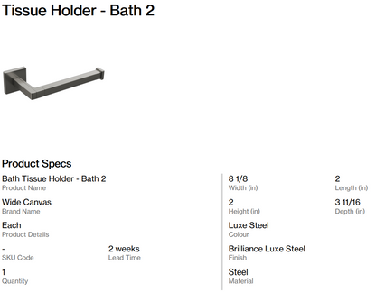 Bath 2 Accessories ( Back Nine)