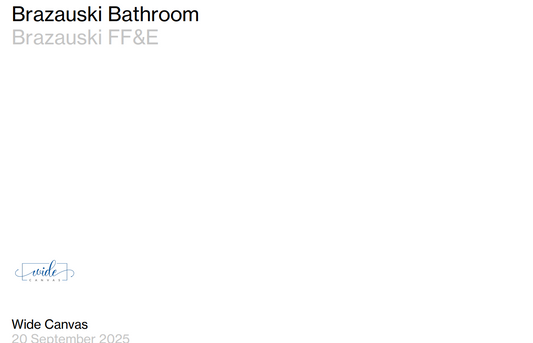 Plumbing Package (Thornbury CT)