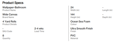 Ocean Wallpaper-Bathroom (Thornbury Ct.)