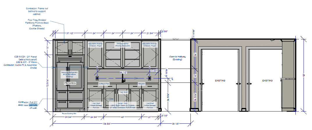 Custom Kitchen Cabinets - Kitts Way 1 of 2