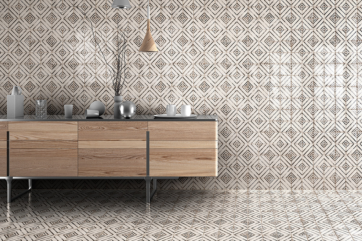Incline Rice Tile Bedrosians Vivace Square Decorative Tile – Wide Canvas