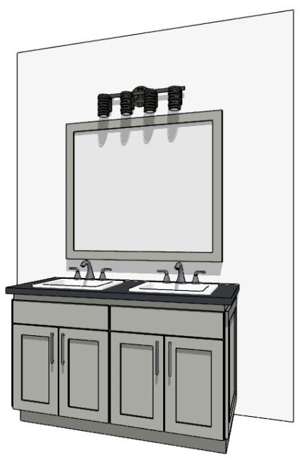 49"-60" Custom Vanity | Design Yours Below