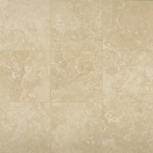 Durango Filled & Honed Travertine 18" x 18" Tile