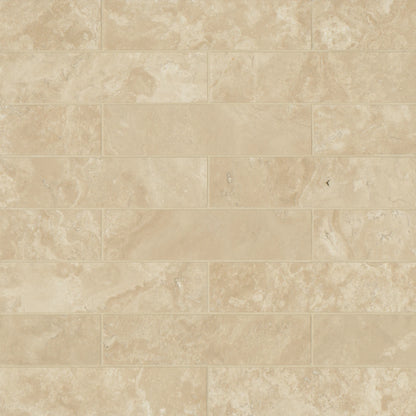 Durango Brushed Travertine 3" x 12" Tile