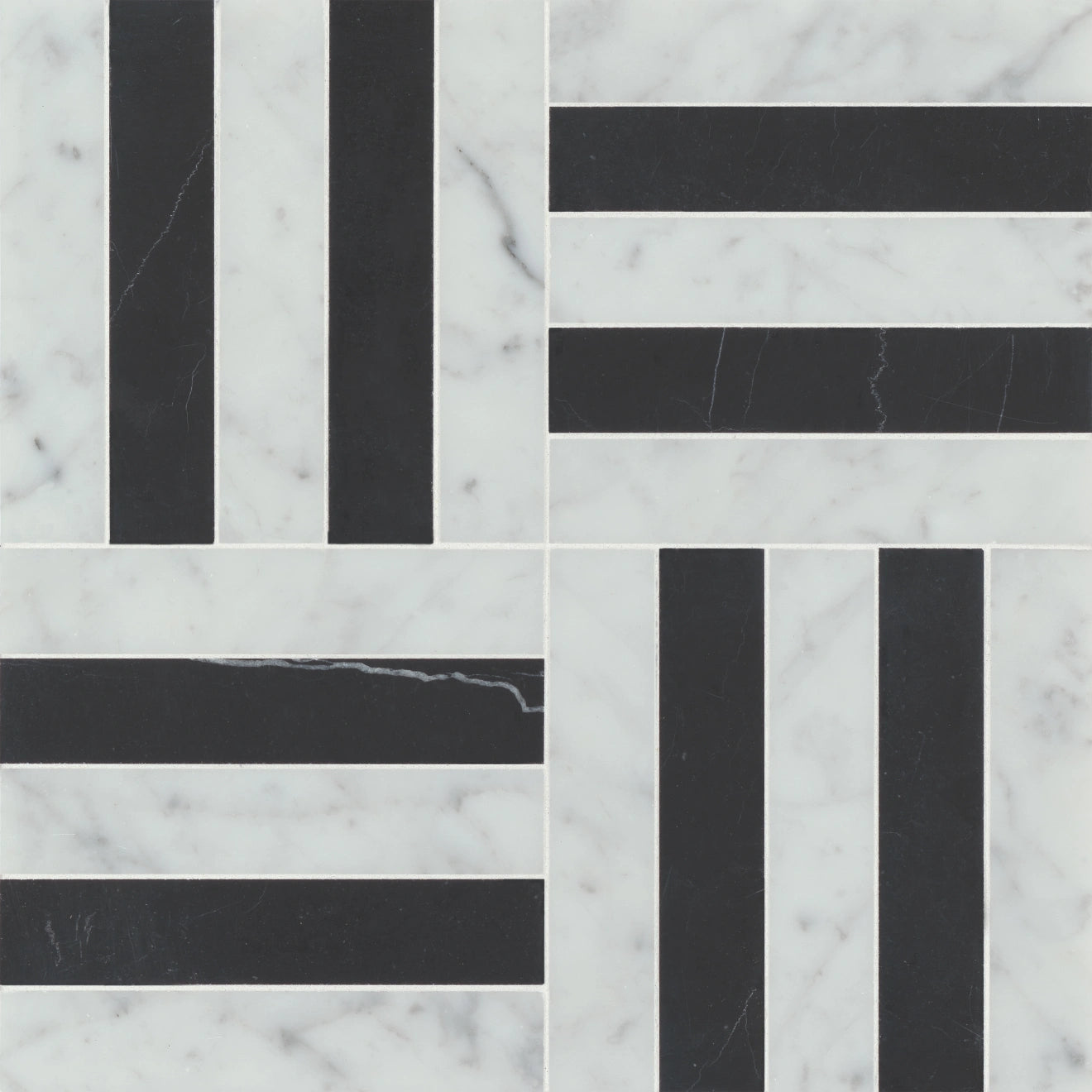 Matisse Marble Blend Rectangle Mosaic Tile