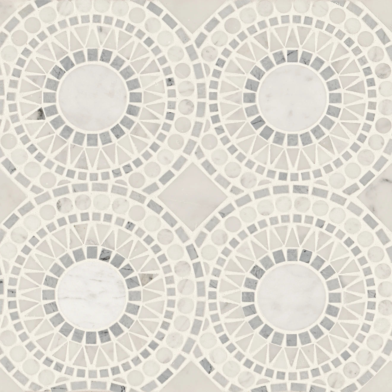 Solis Marble Mosaic Blend Tile