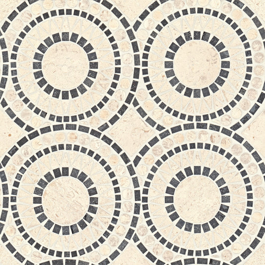 Solis Marble Mosaic Blend Tile